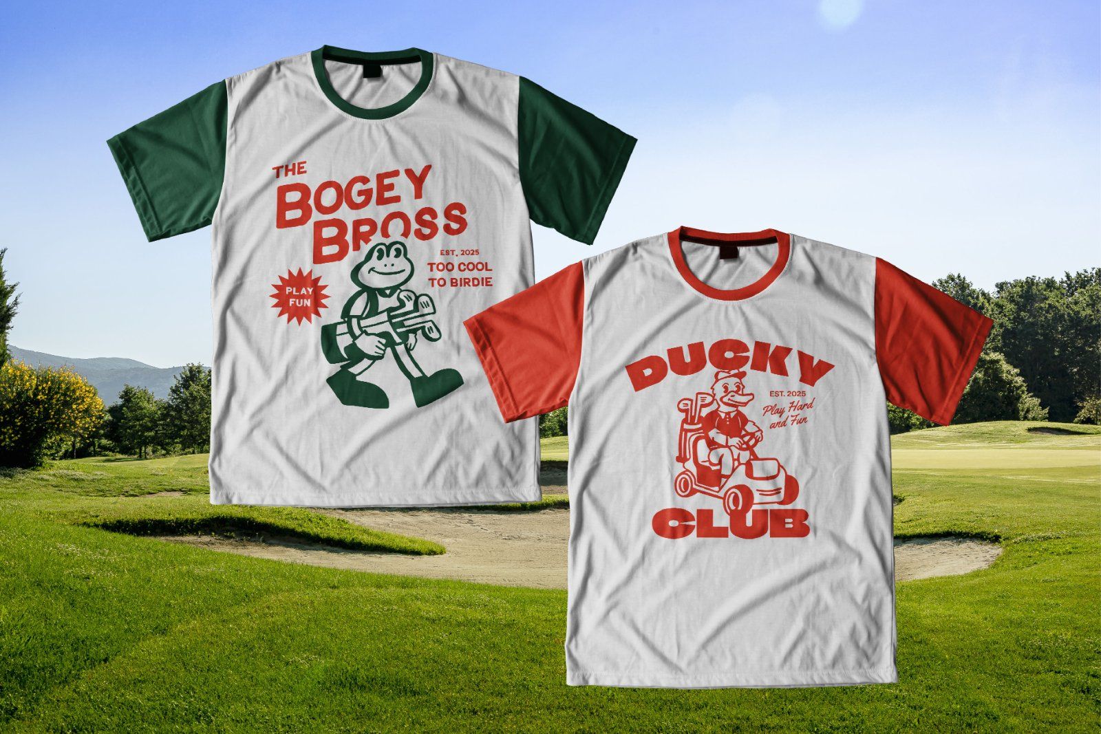 Mascot Golf Graphic — image 8