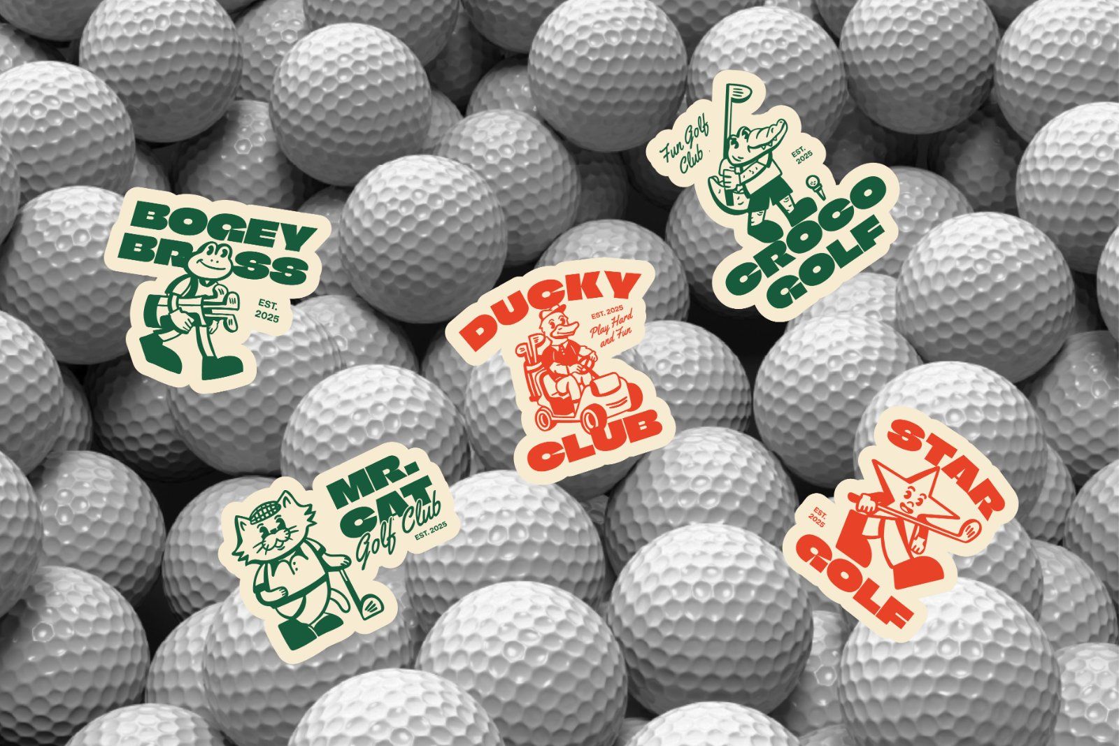 Mascot Golf Graphic — image 11
