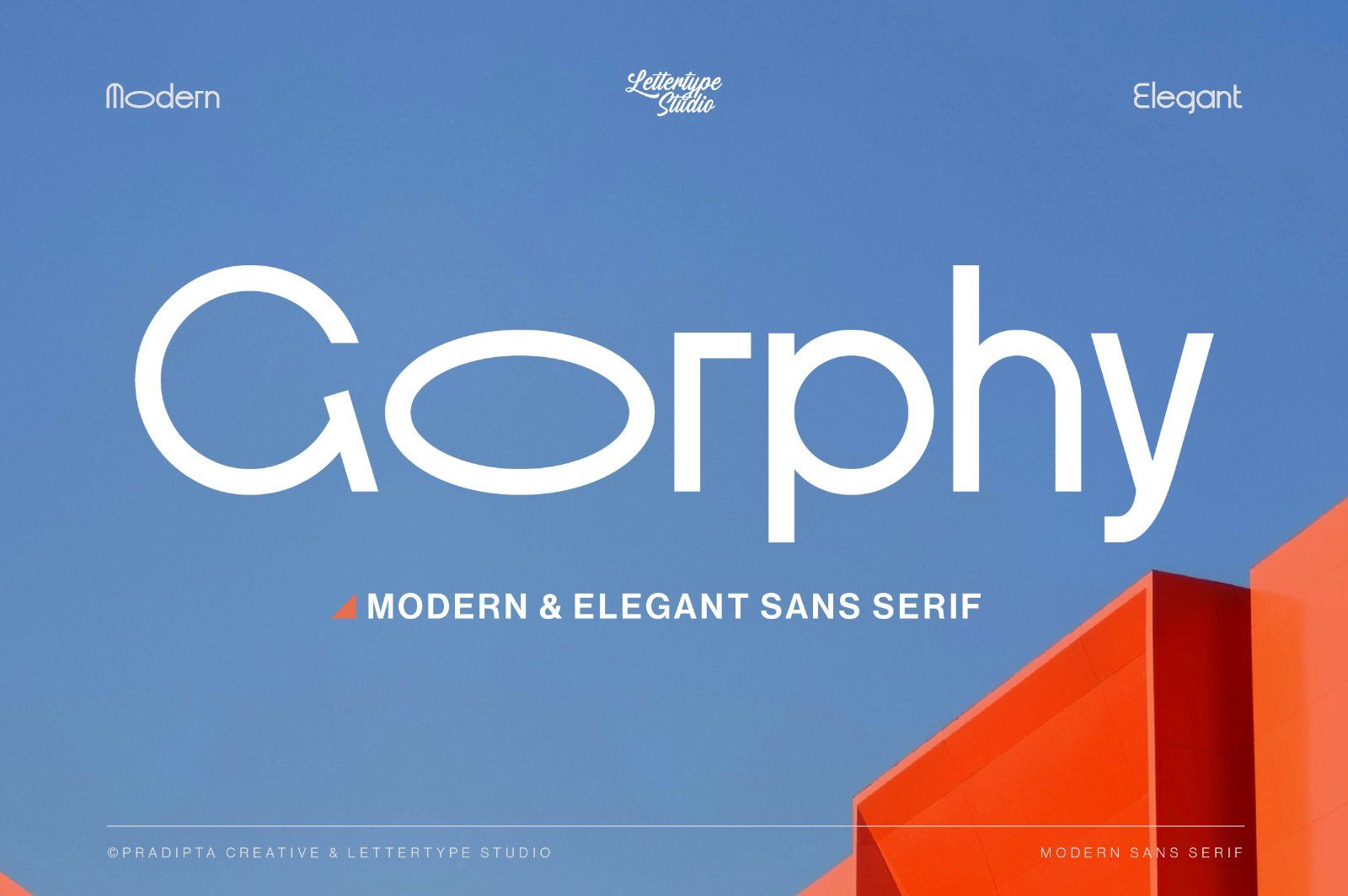 Gorphy Modern & Elegant Sans Serif — image 1