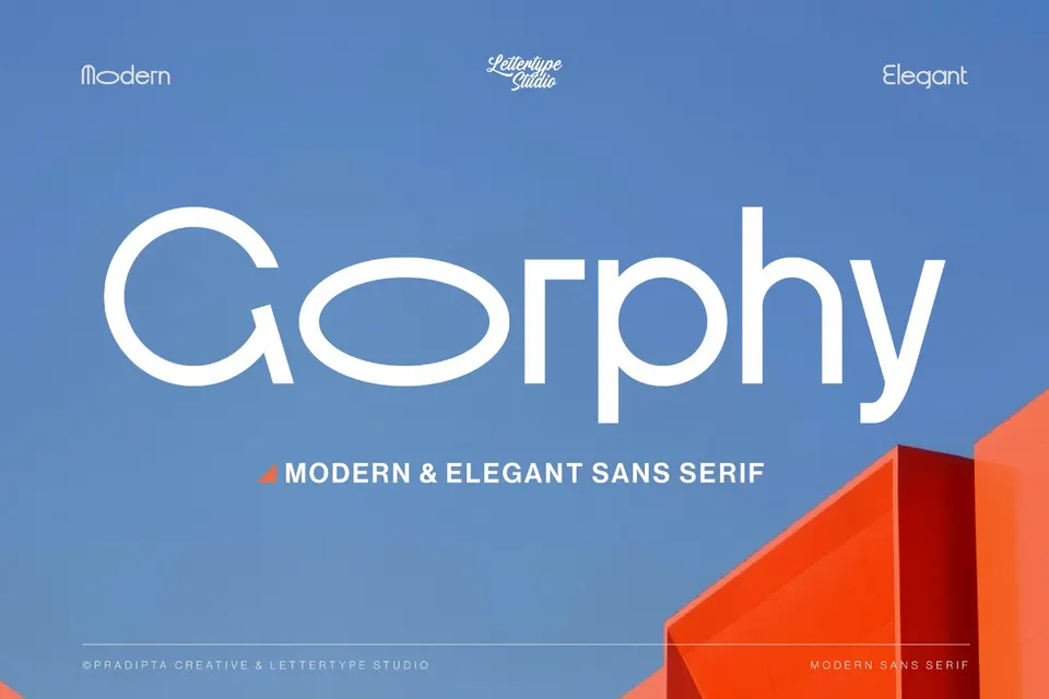 Gorphy Modern & Elegant Sans Serif