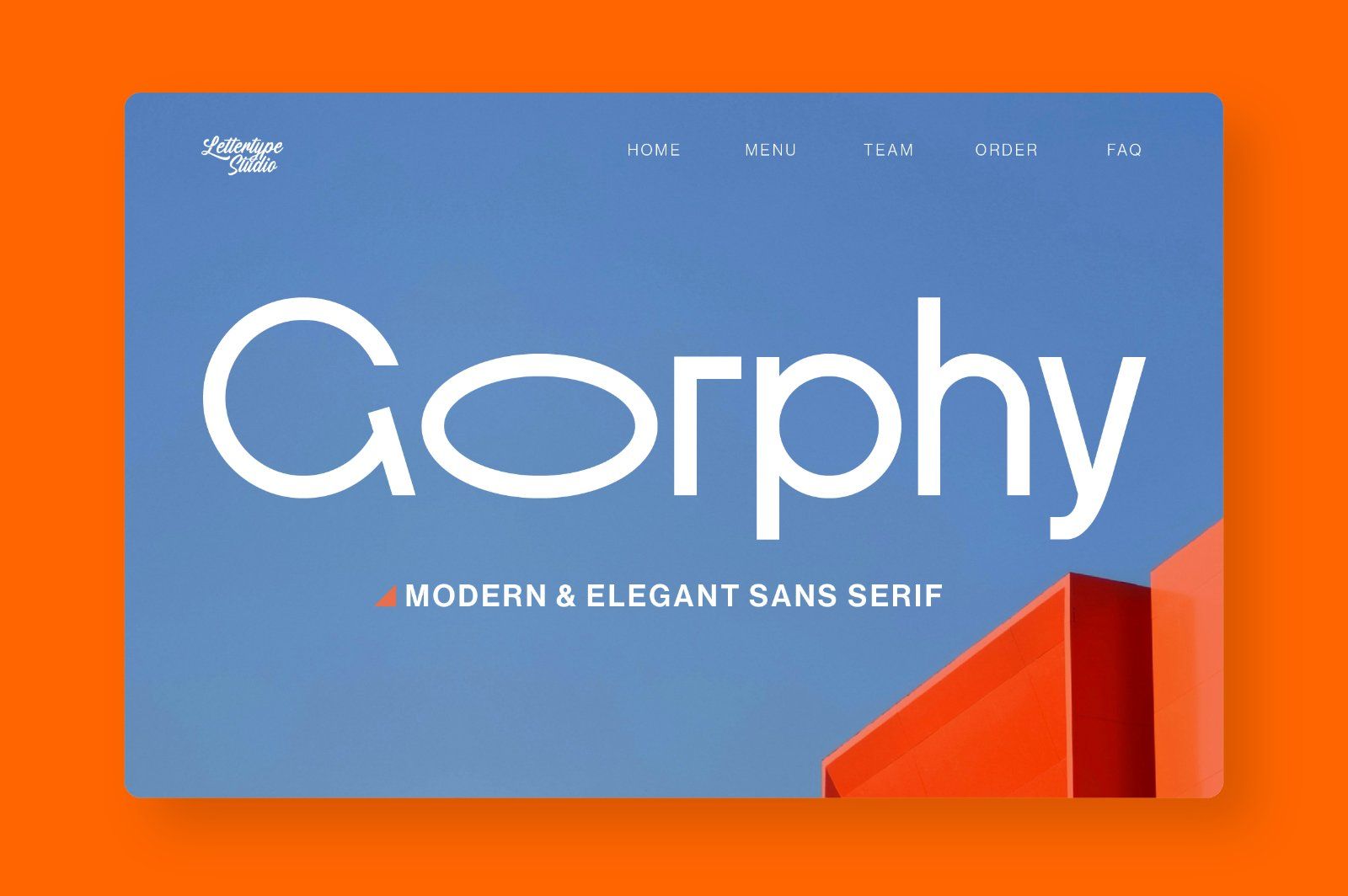 Gorphy Modern & Elegant Sans Serif — image 10