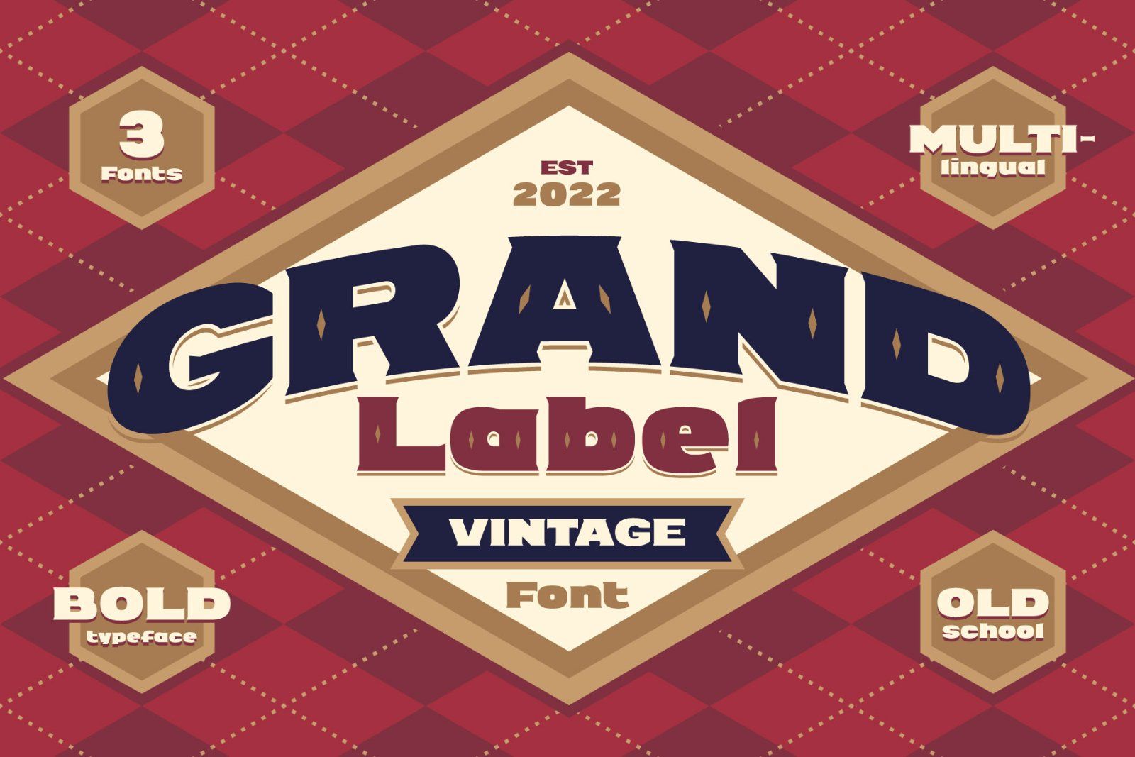 Grand Label - Font with Bonus — image 3