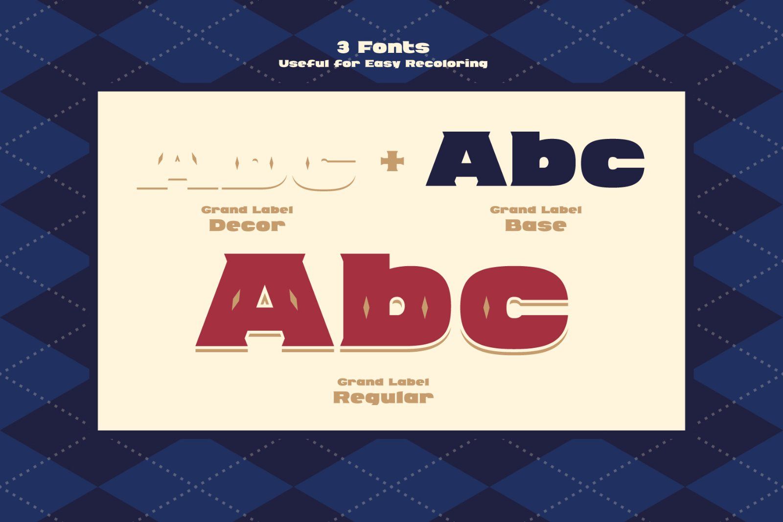 Grand Label - Font with Bonus — image 4
