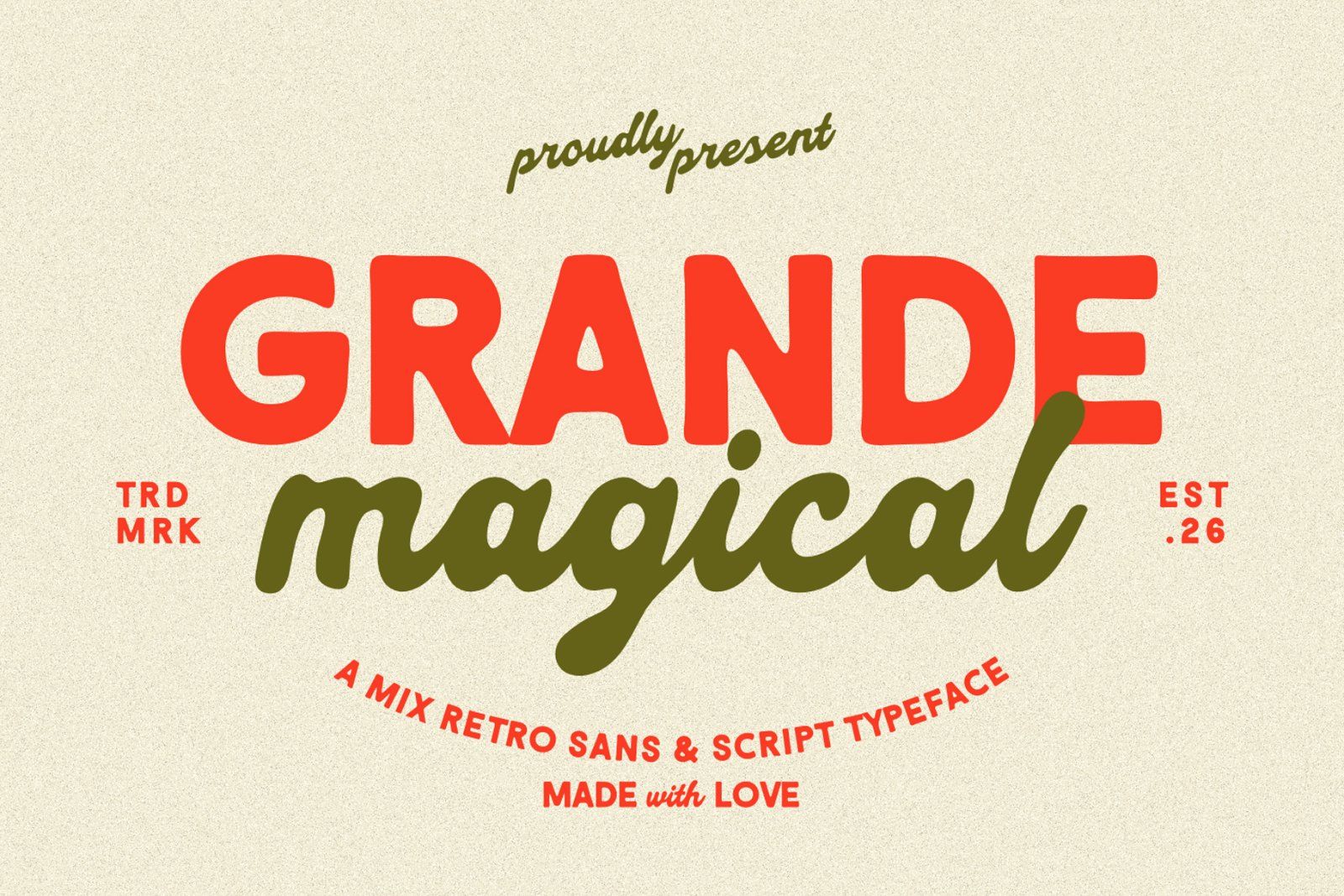 Grande Magical Charming Retro Font — image 1
