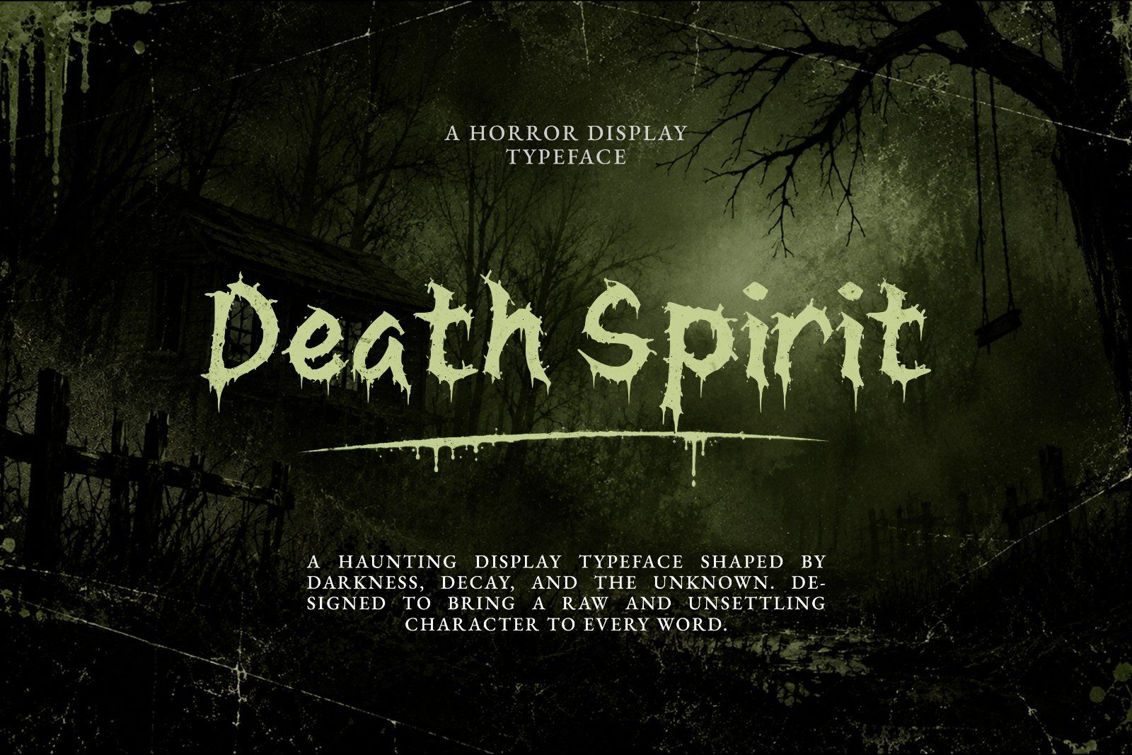 Font Gravethorn Vol. 2 — Distressed Horror Display Typeface — image 3