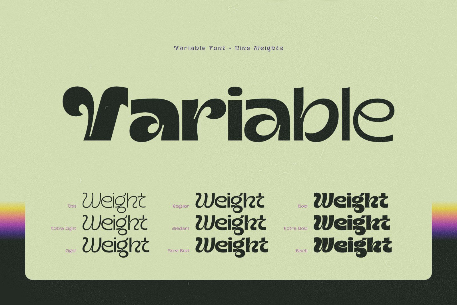 Gravity Shift - Variable Font Family — image 5