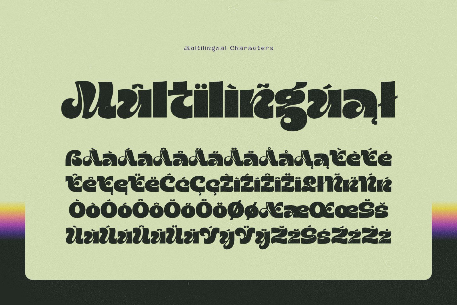 Gravity Shift - Variable Font Family — image 7