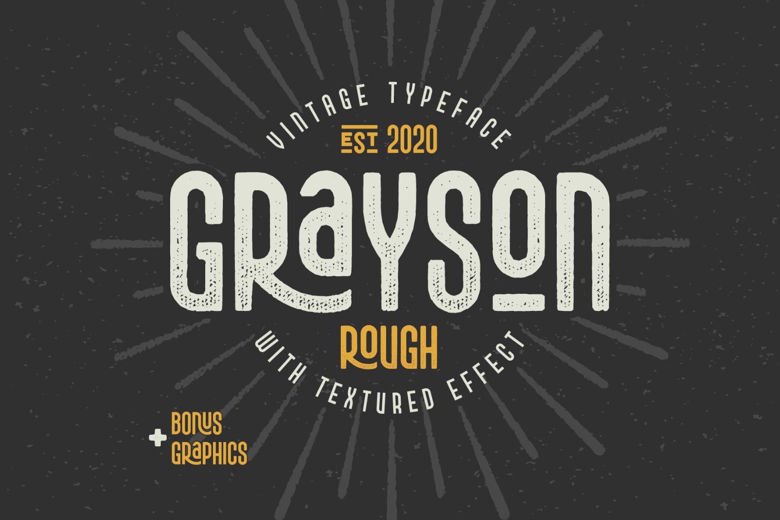 Grayson Rough font and Graphics — image 1