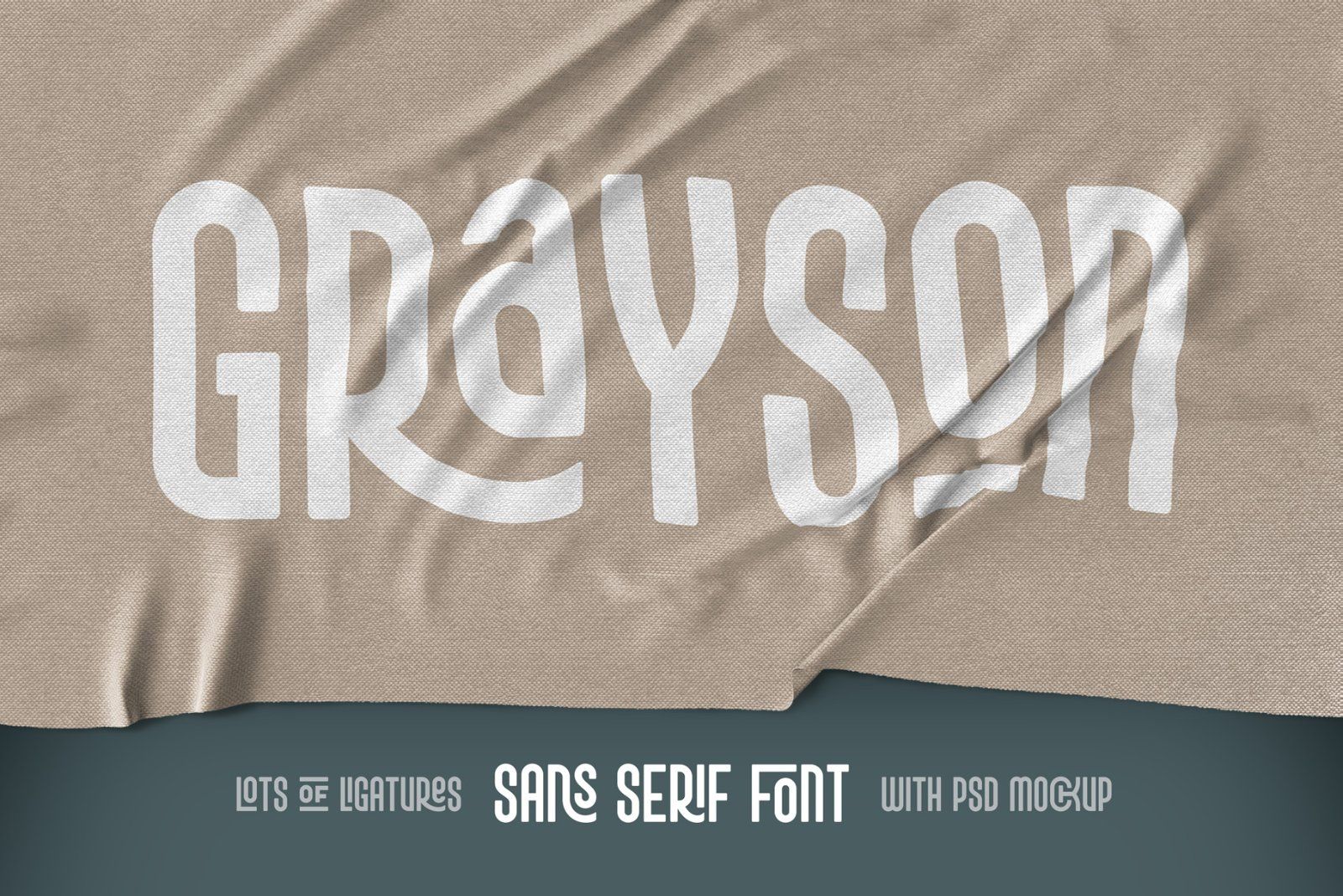 Grayson font & mockup — image 1