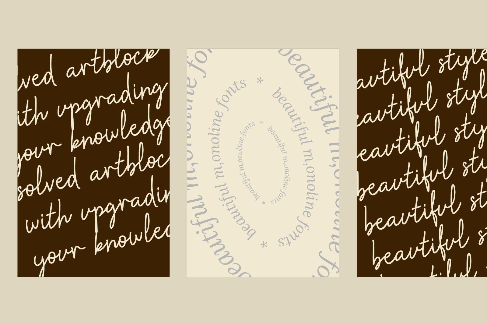 Gwathlyn Beauty Monoline Font — image 15