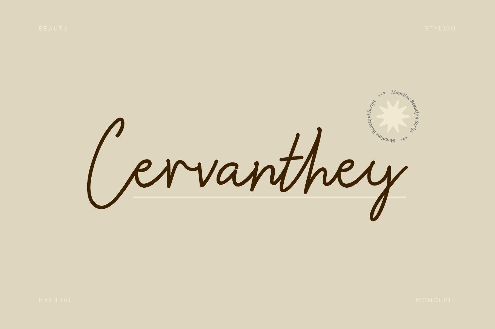 Gwathlyn Beauty Monoline Font — image 16