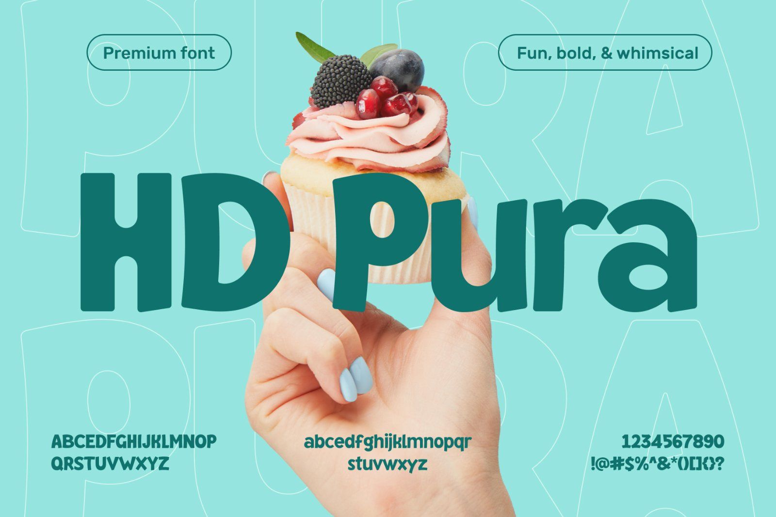 HD Pura - Fun Display Font — image 1