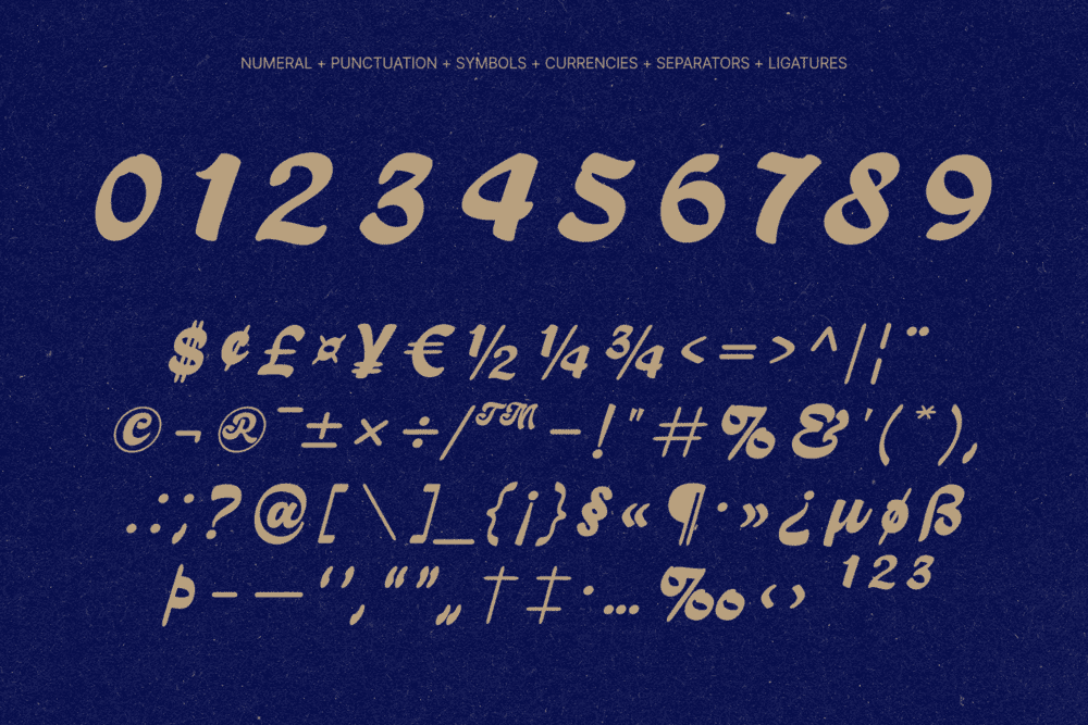 Hiderh Mahen — Groovy Retro Font