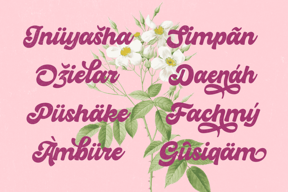 Hiderh Mahen — Groovy Retro Font