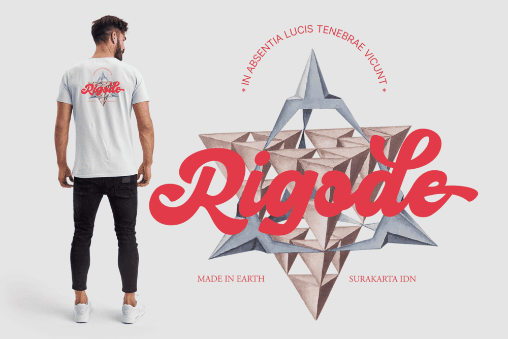 Hiderh Mahen — Groovy Retro Font