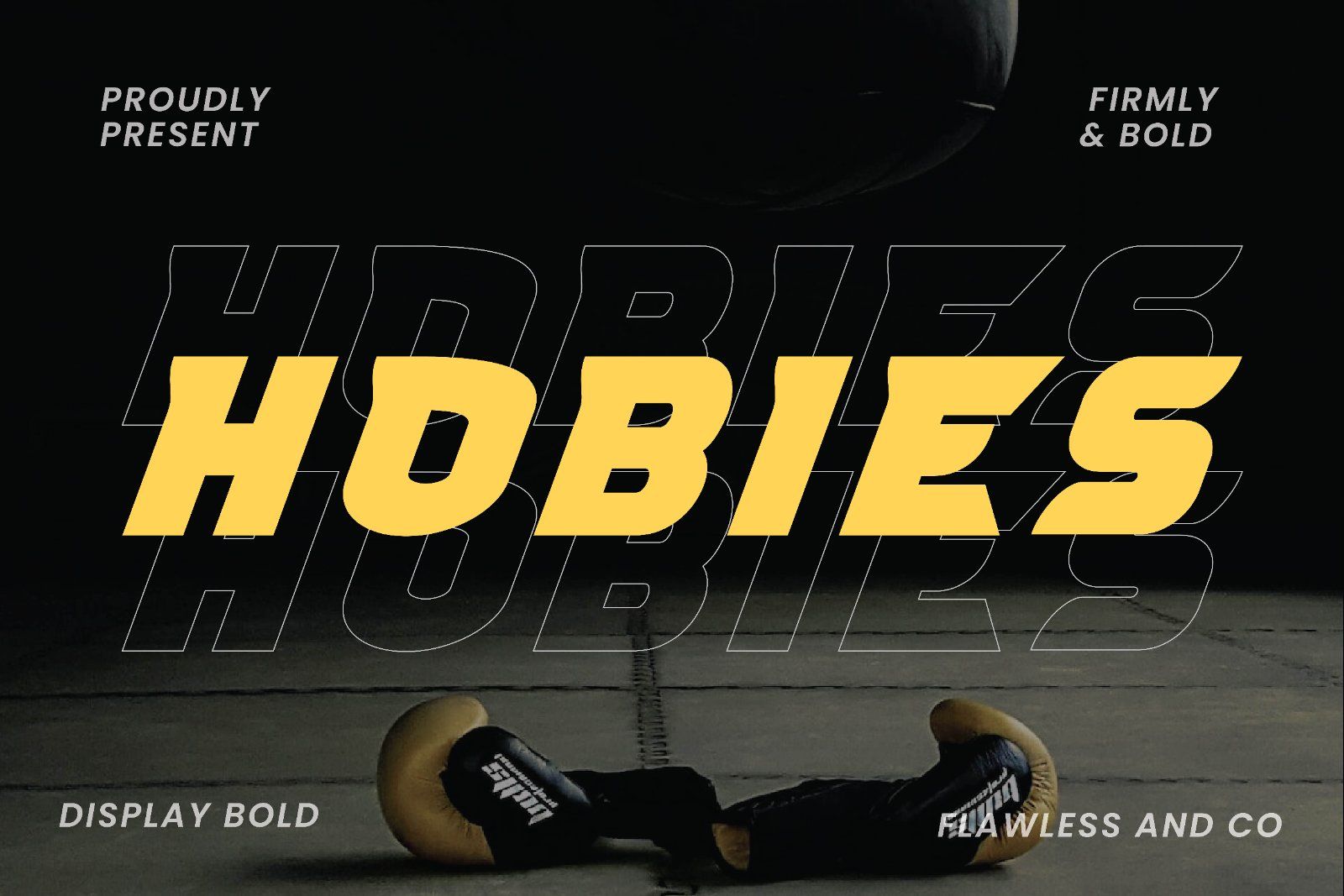 Hobies - Bold Display Font — image 1