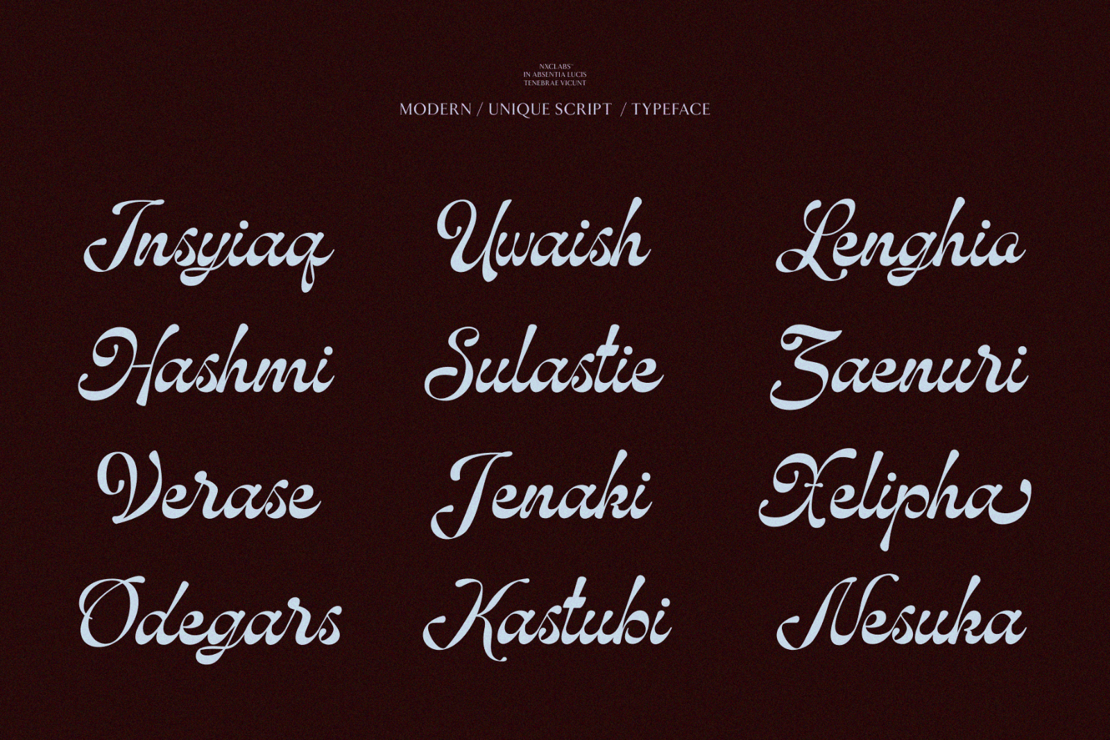 Hubiny — Elegant Script Calligraphy Font