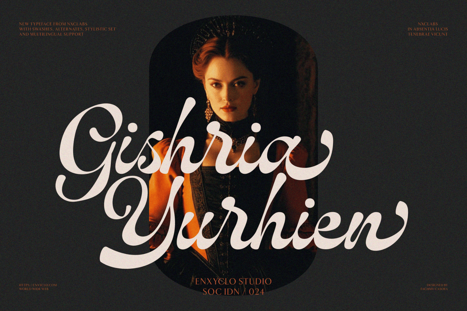 Hubiny — Elegant Script Calligraphy Font