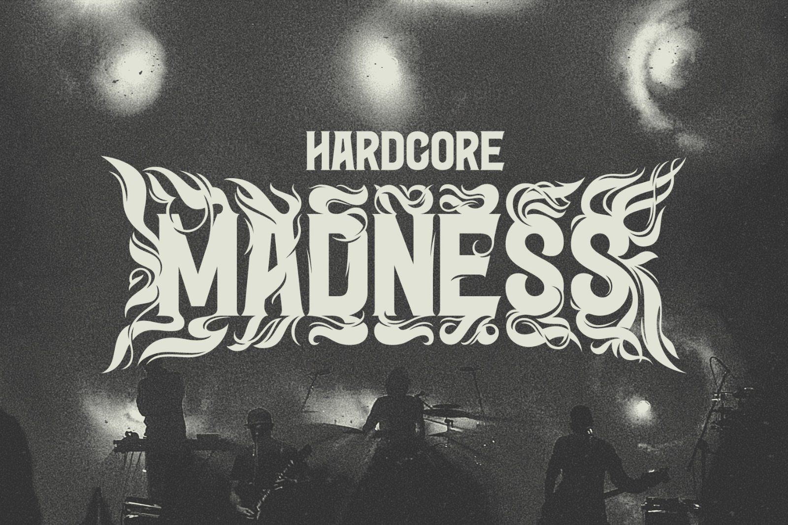 Hairy Metal - Hardcore Font — image 2