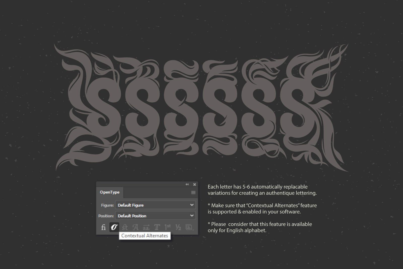 Hairy Metal - Hardcore Font — image 7