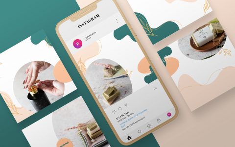 Hand Made Business Social Media Template-016-21