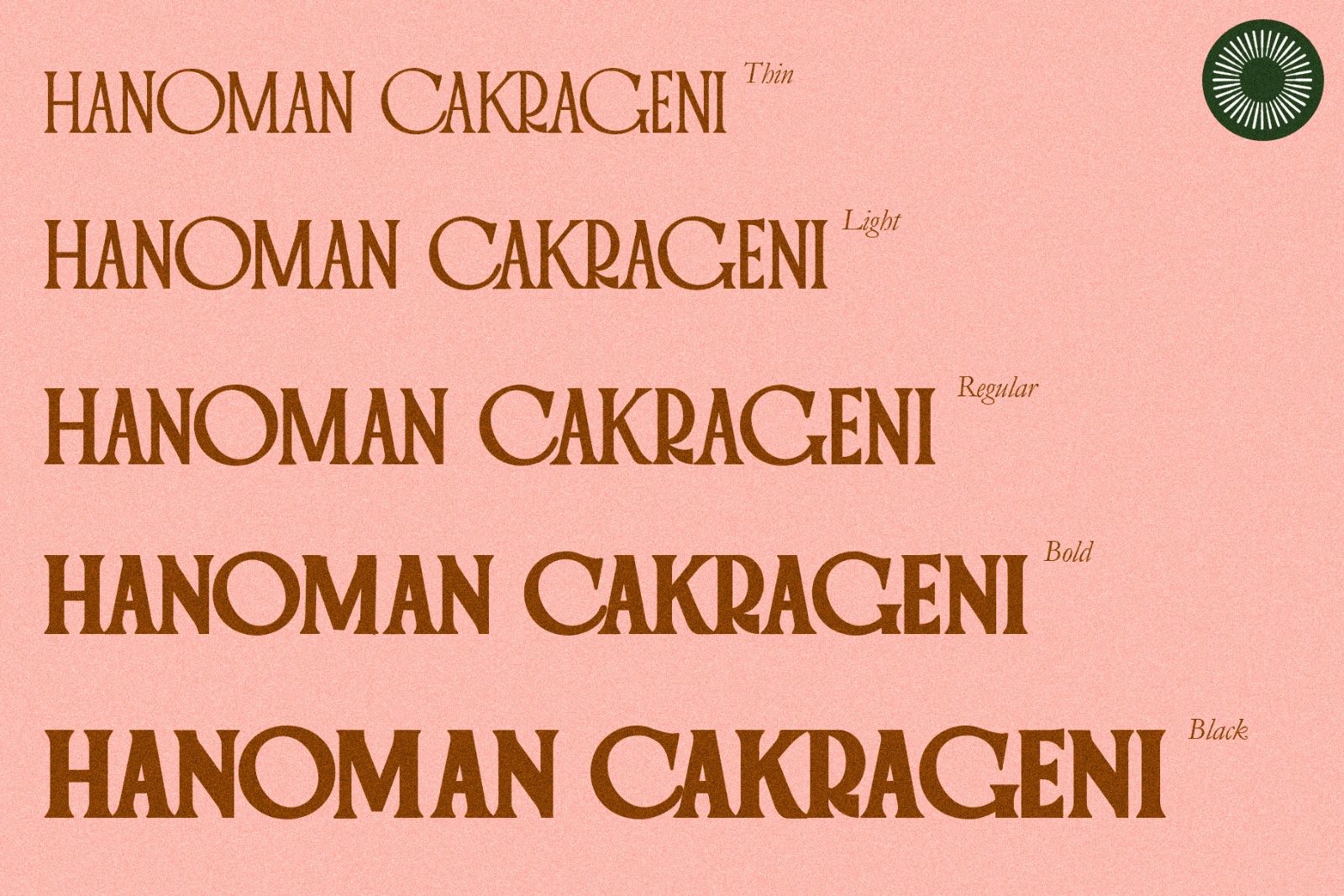 Hanoman - Serif Font Family — image 11