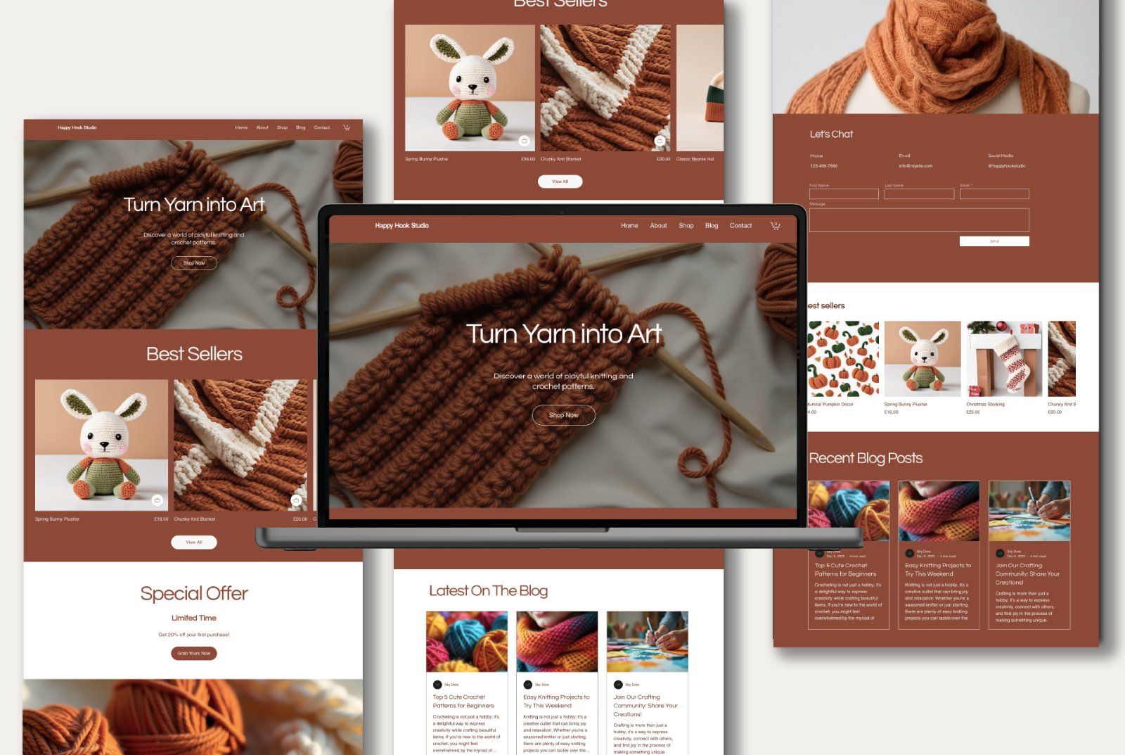 Wix Creative Craft Store