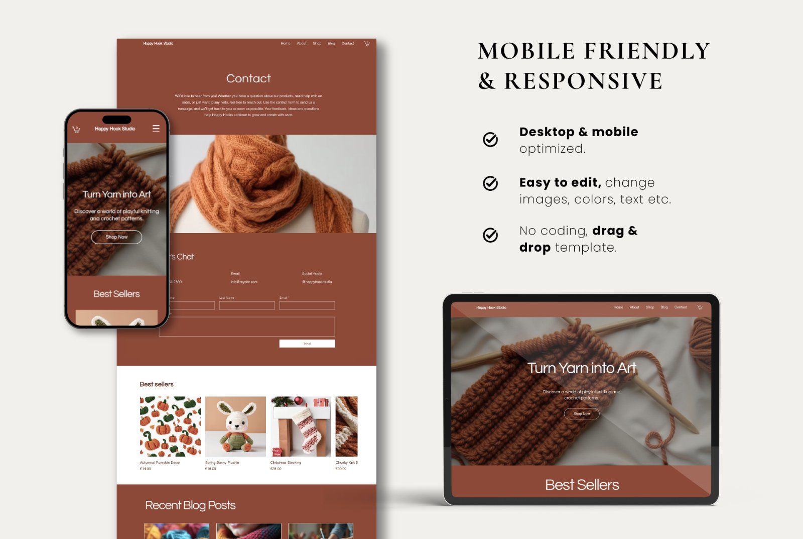 Wix Creative Craft Store