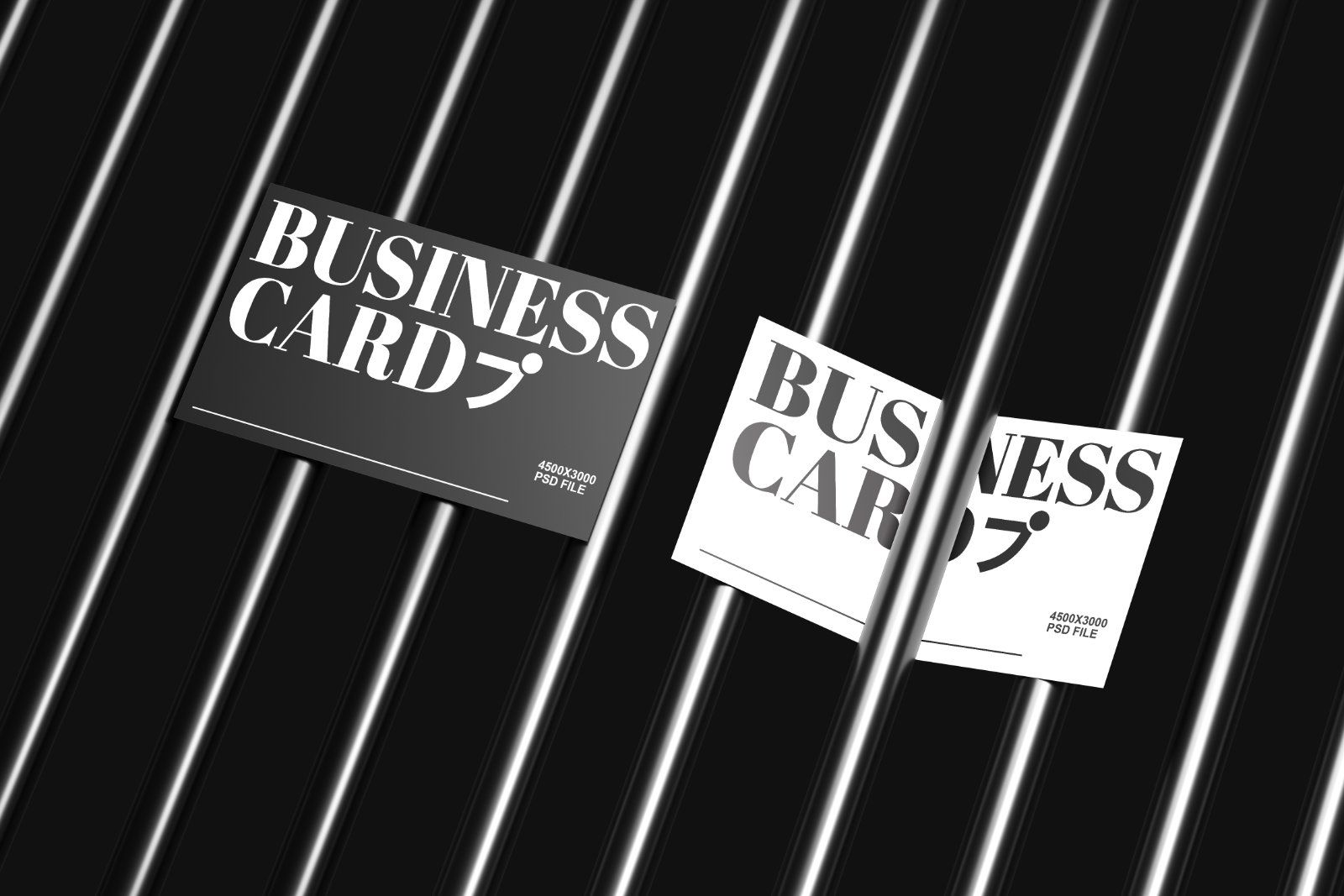 Business Card Mockup Set 2
