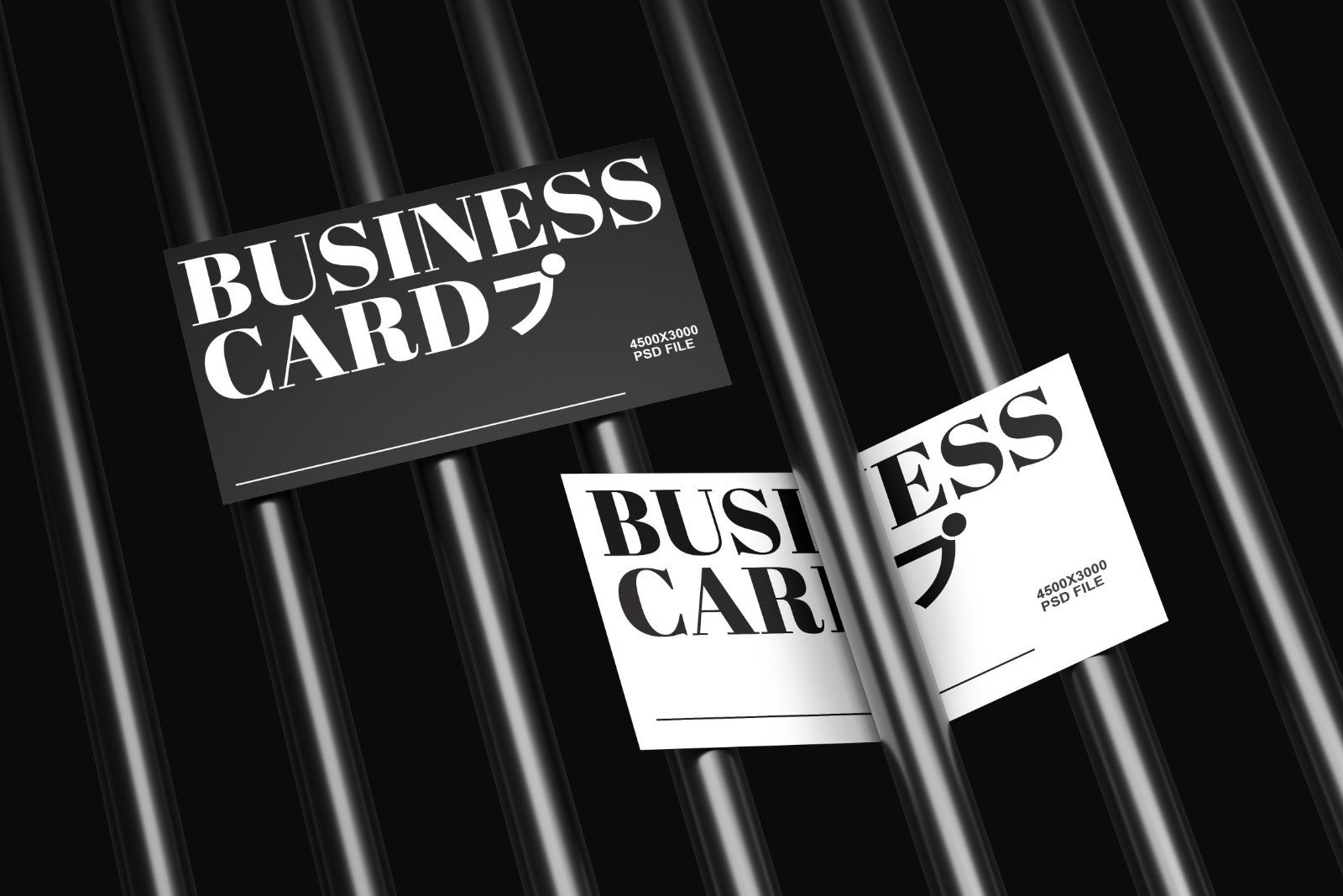 Business Card Mockup Set 2