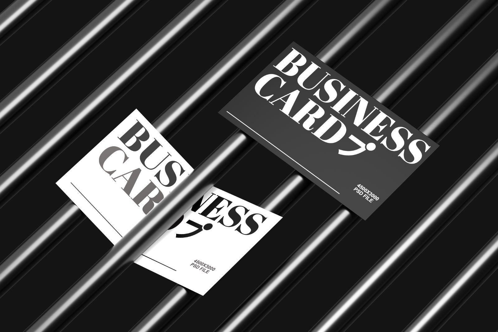 Business Card Mockup Set 2