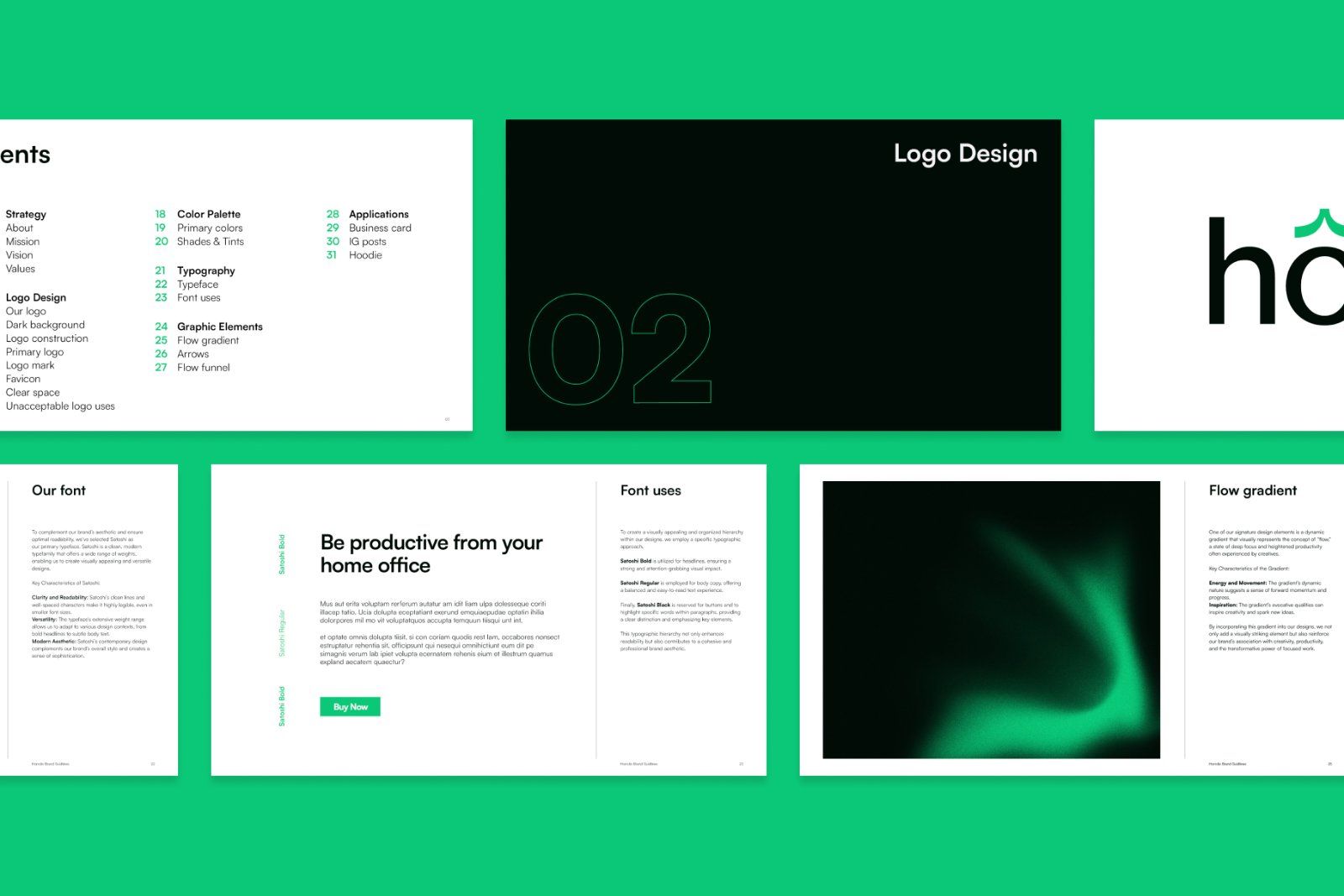 Homdio - Brand Guidelines Template — image 6