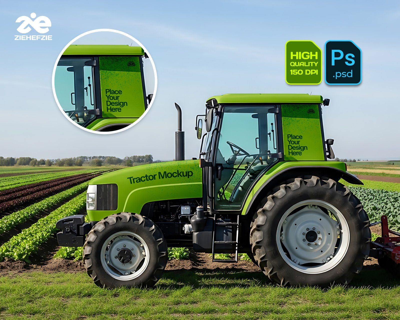 Vegetable Farm Mockup Bundle PSD – Agriculture & Organic Food Branding Mockups