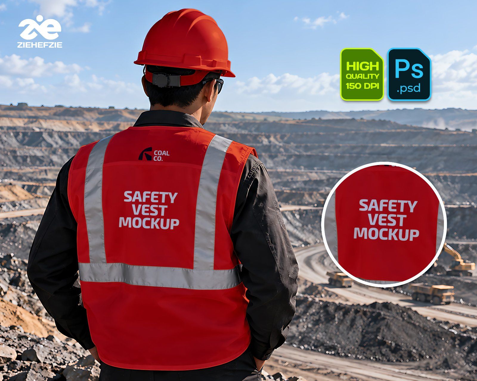 Coal Mining Company Mockup Bundle - 15 Premium PSD Mining Industry & Coal Corporation Brand Identity — image 3