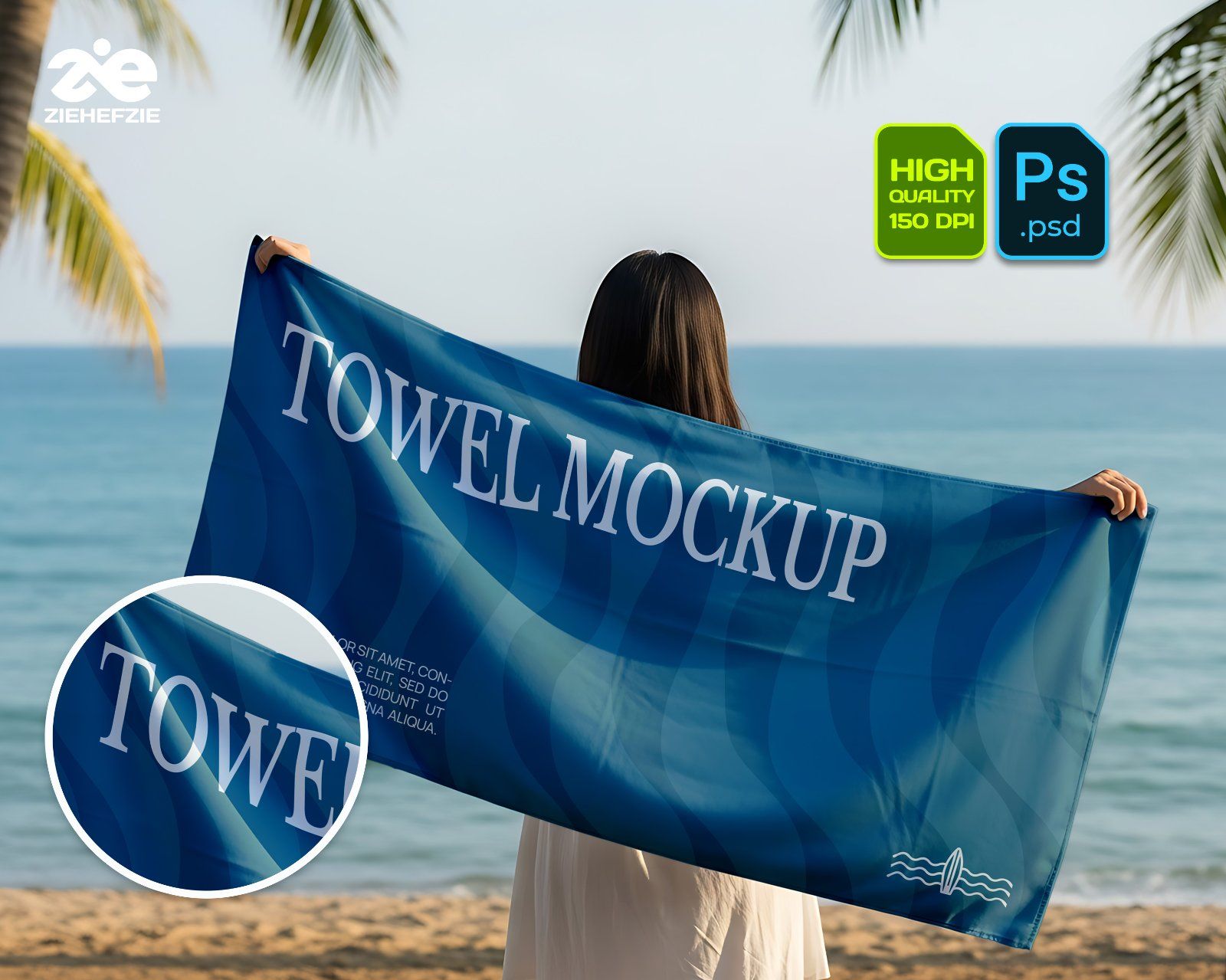 Premium Beach Club & Summer Lifestyle Mockup Bundle – 15 Aesthetic PSD Scenes for Resort Branding