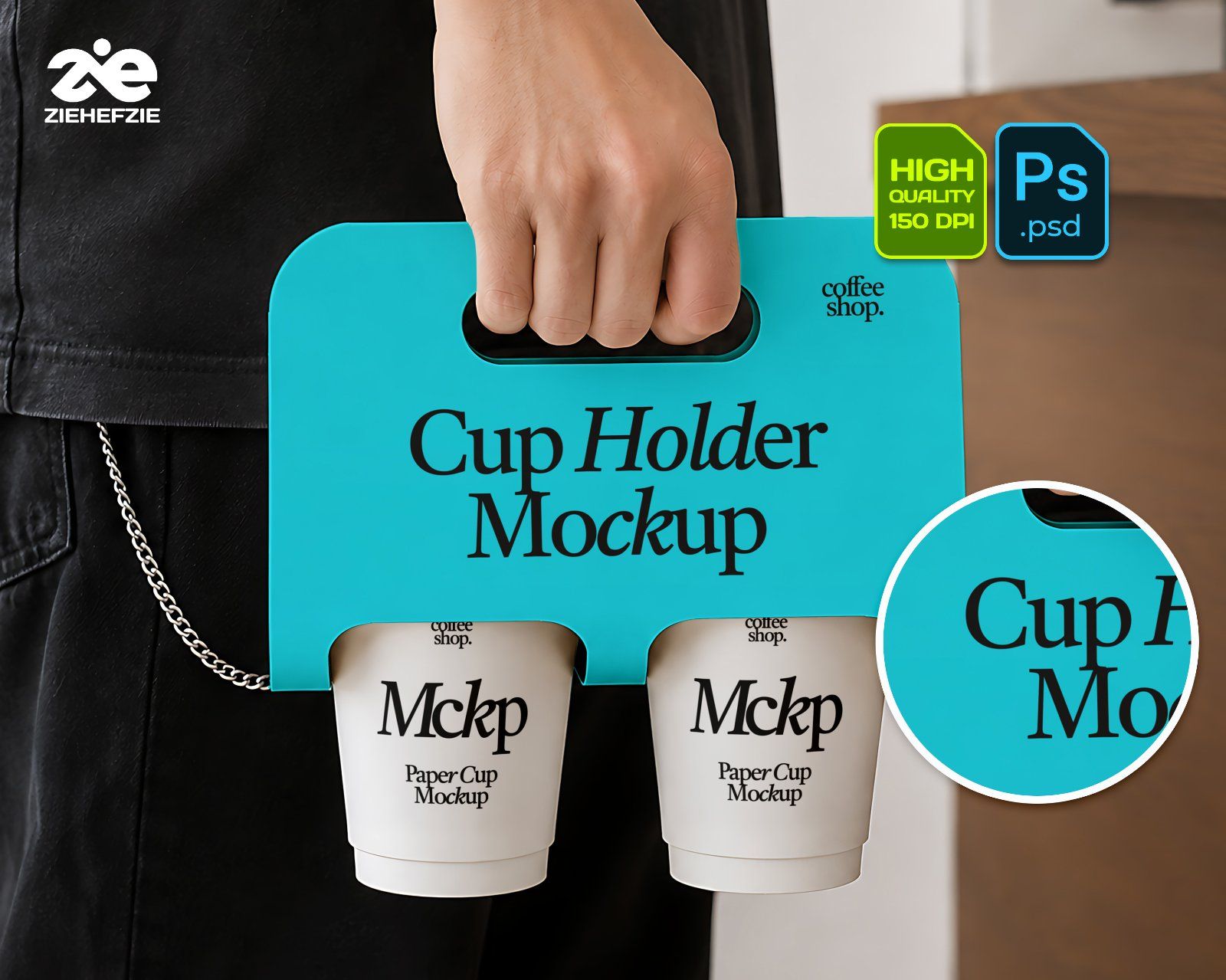 Premium Coffee Shop Branding Mockup Bundle – 15 Aesthetic PSD Scenes for Cafe & Coffee Roastery Iden
