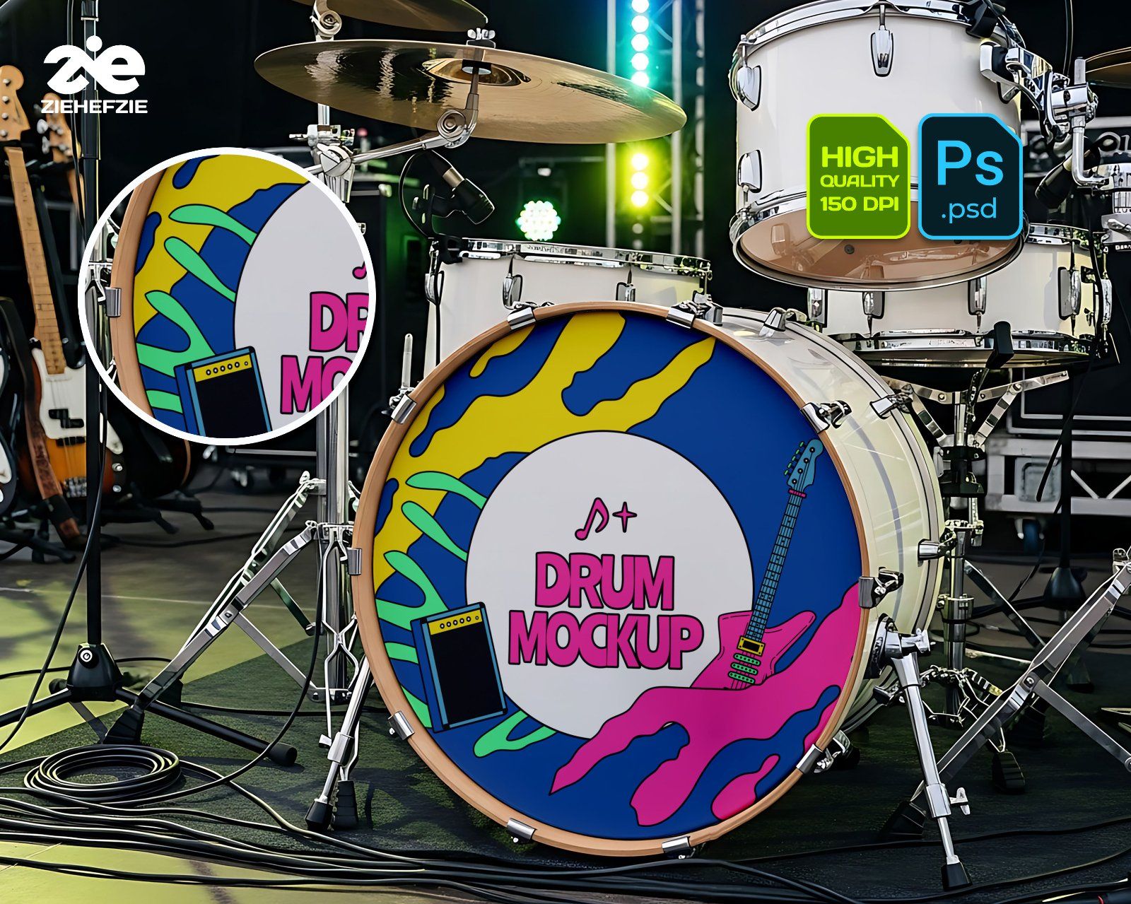 Music Fest Mockup Bundle - 15 PSD Templates for Event Branding & Festival Promotion