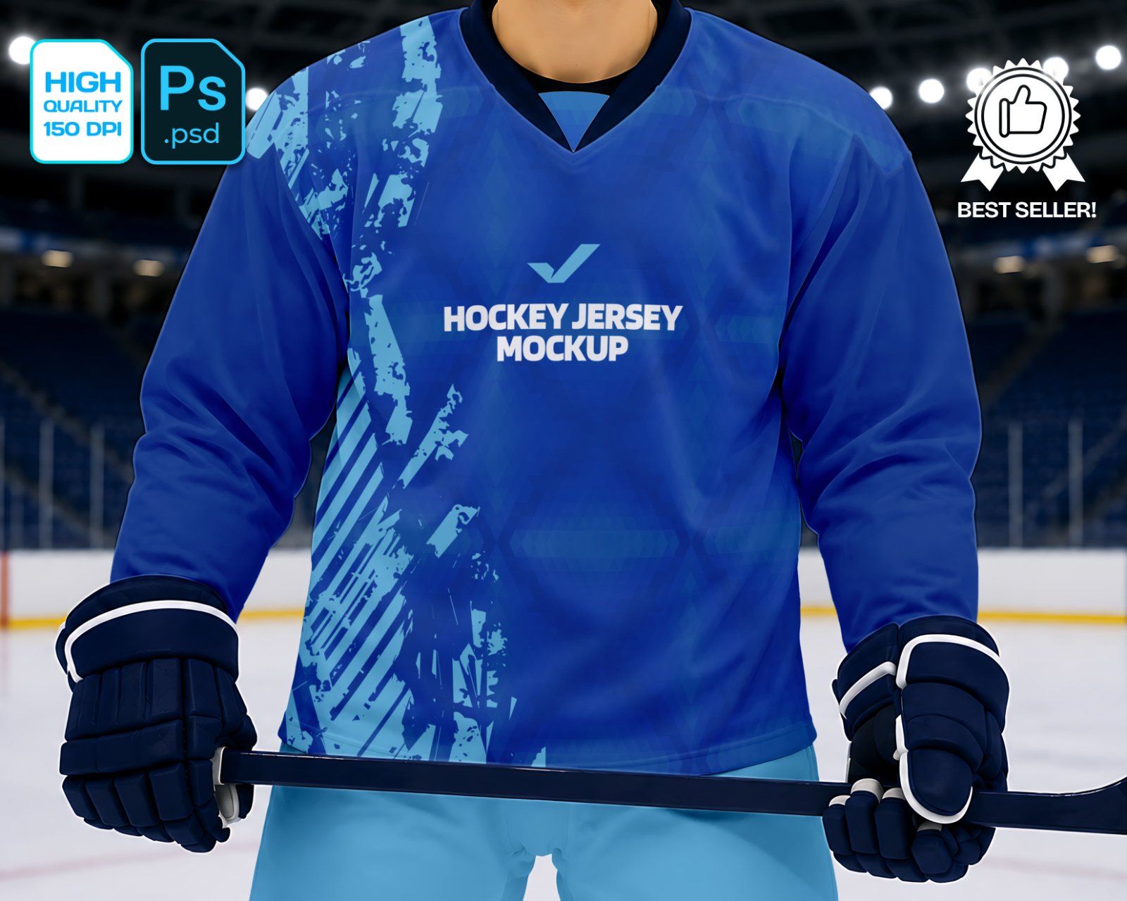 Ultimate Hockey Club Branding Mockup Bundle – 15 Premium PSD Scenes for Ice Hockey & Athletic Identi