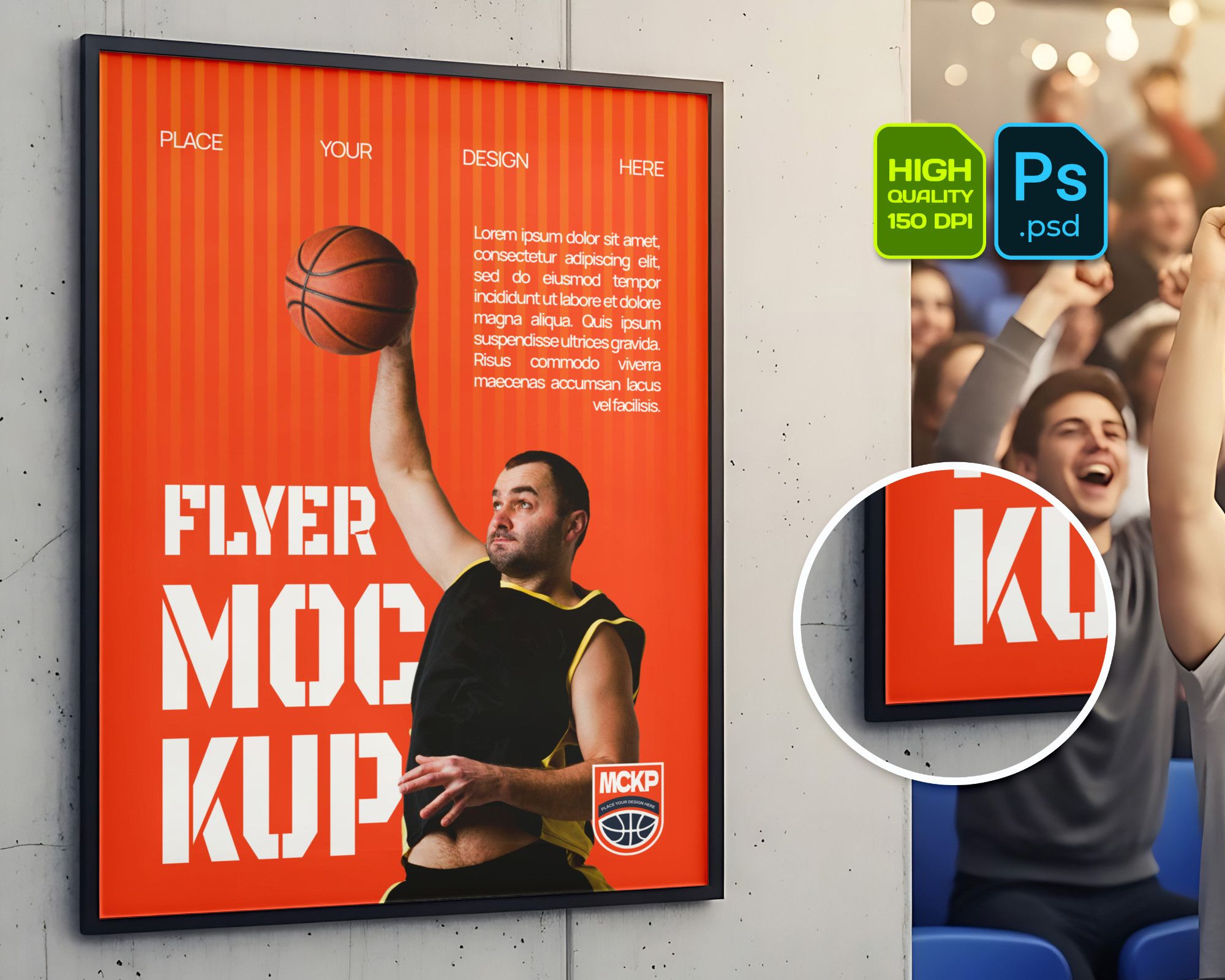 15 PSD Basketball Club Branding Mockup Kit – Jersey, Sports Bag, Poster, Flyer & More