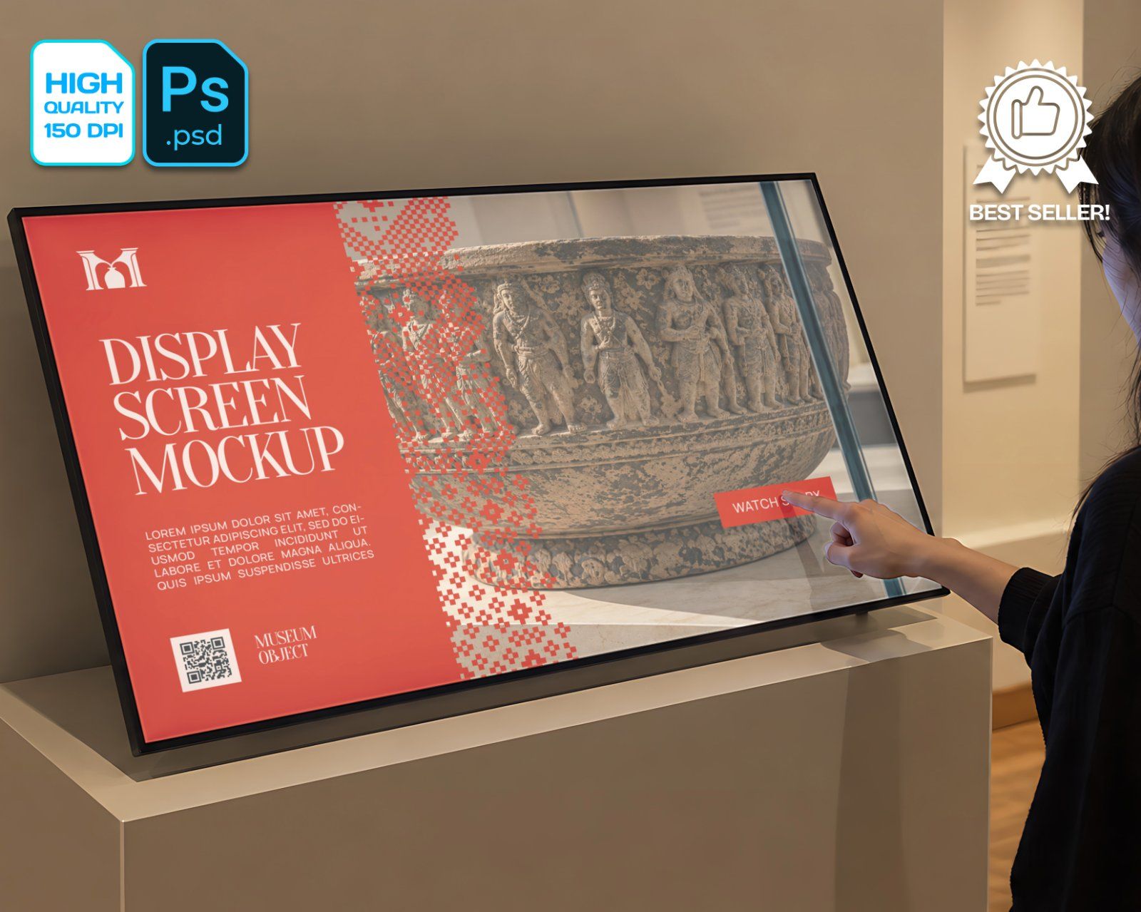 Museum & Exhibition Brand Identity - Art Gallery & Historical Museum Branding Mockup Pack (15 PSD) — image 3