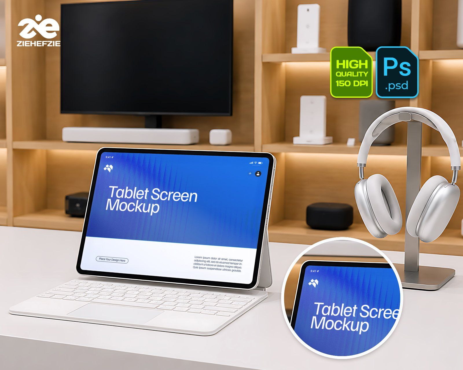 Electronic Store Vol.2 Mockup Bundle - 15 PSD Templates Device Mockup Bundle — image 3