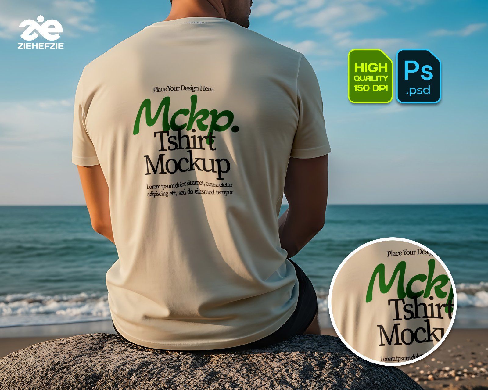 Merchandise Mockup Bundle PSD – T-Shirt, Cap, Tote Bag & Lifestyle Branding Scenes