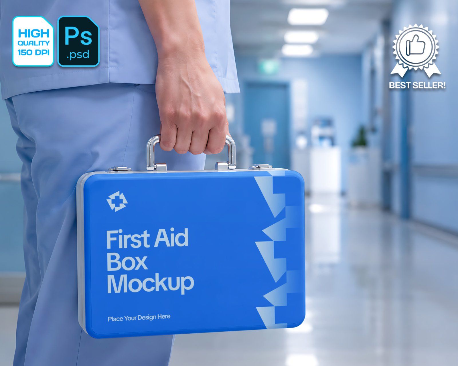 Premium Hospital Branding Mockup Bundle – 15 Professional PSD Scenes for Healthcare & Medical Mega I