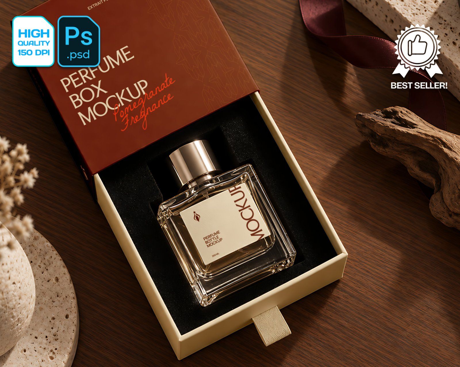 Perfume Store Branding Mockup Bundle - 15 PSD Templates  Perfume & Fragrance Brand Identity — image 3