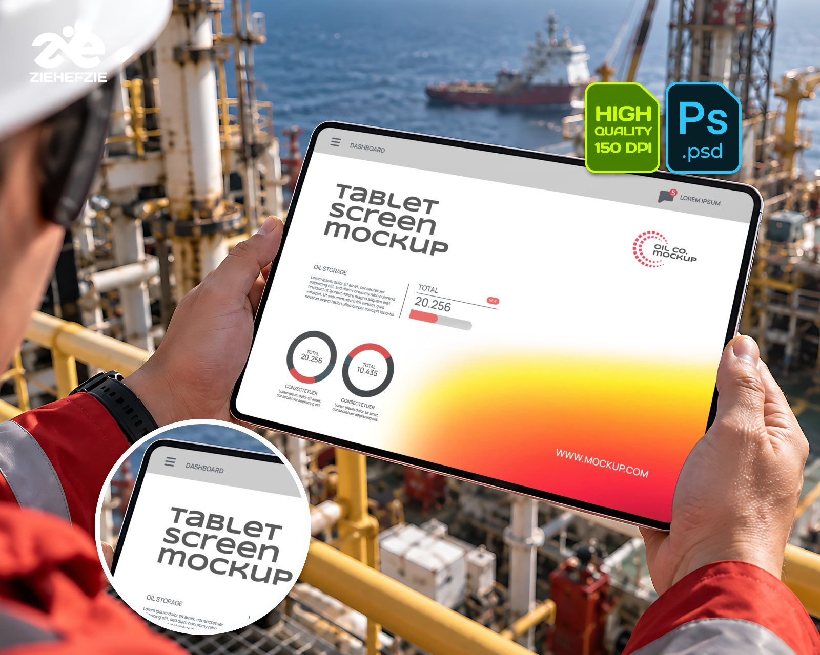 Oil and Gas Company Mockup Bundle - 15 Premium PSD Energy & Oil Industry Brand Identity — image 3