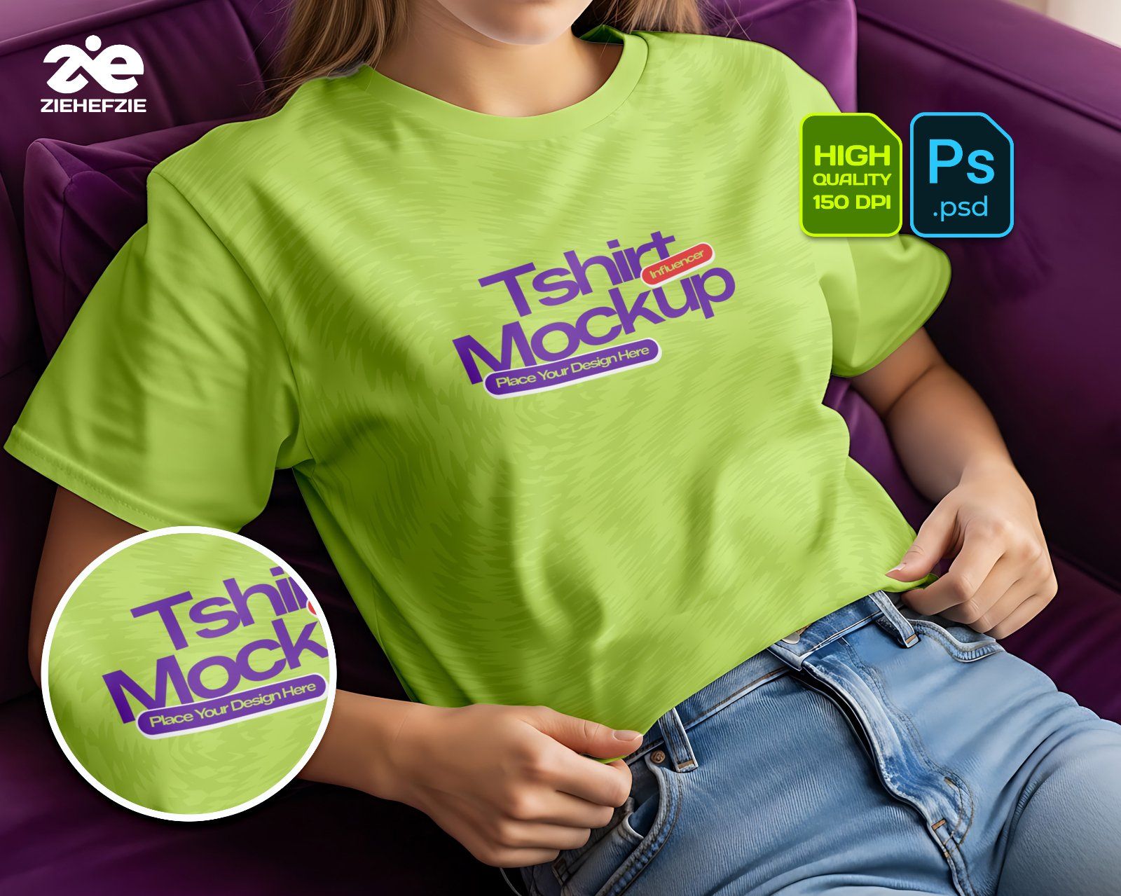 Premium Influencer Branding Mockup Bundle – 15 Lifestyle PSD Scenes for Merch & Digital Creators