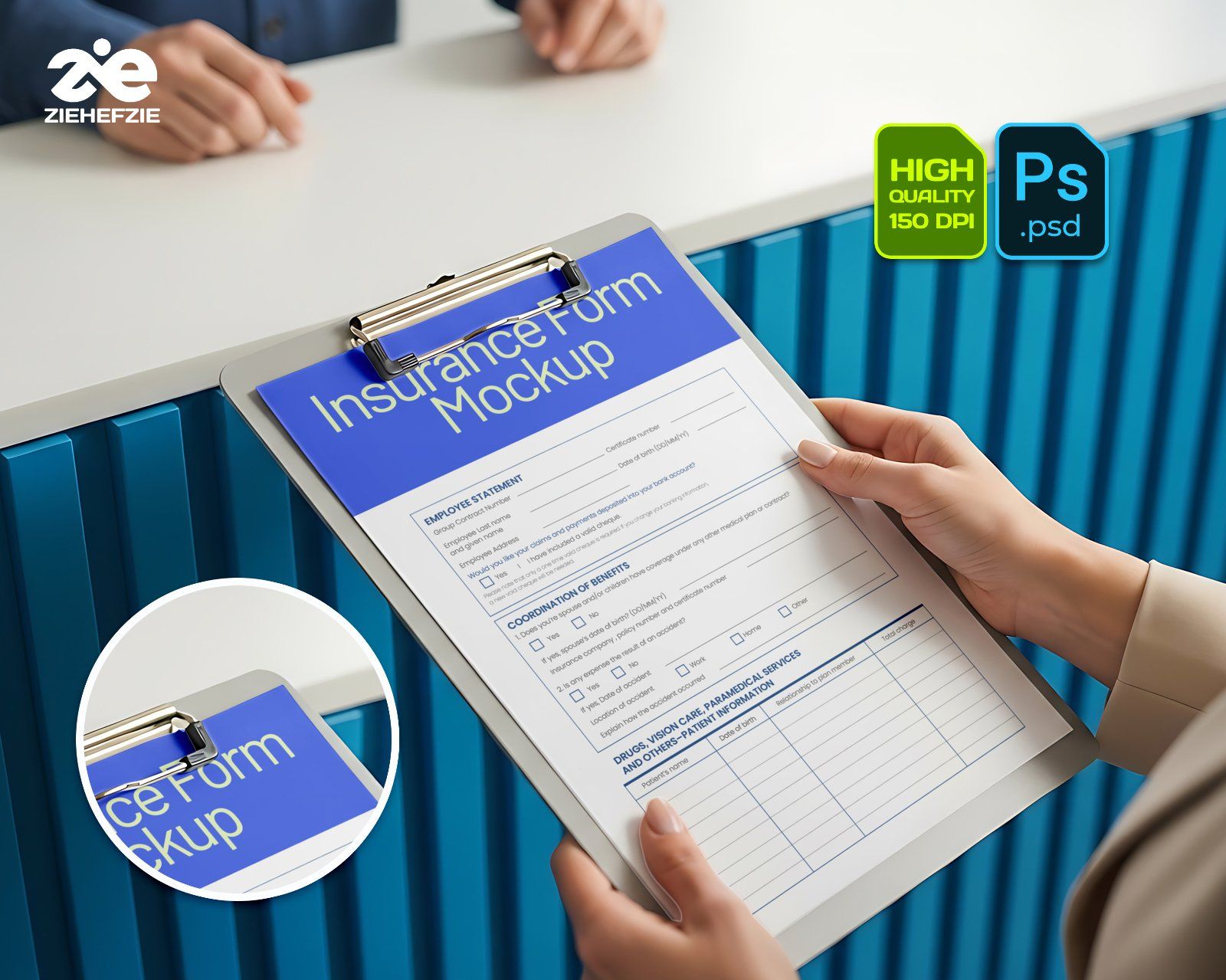 Premium Corporate Identity 15 PSD Mockups for Insurance & Protection Brands