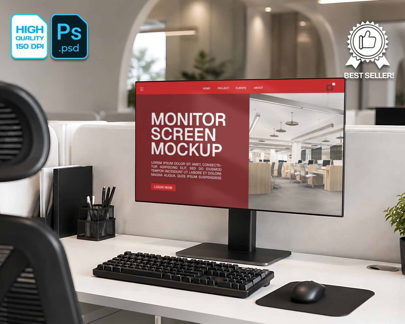 Corporate Identity & Office Branding Mockup Set - Company Branding Mockup Bundle (PSD) — image 3