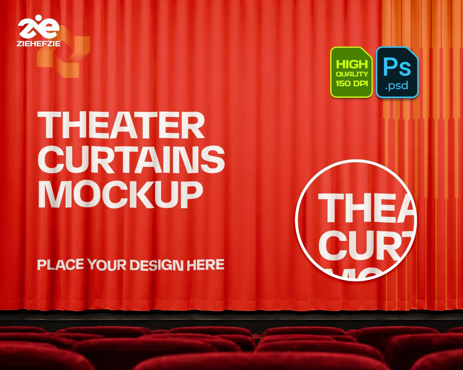 Premium Cinema Branding Mockup Bundle – 15 Cinematic PSD Scenes for Theater, Movie & Entertainment I
