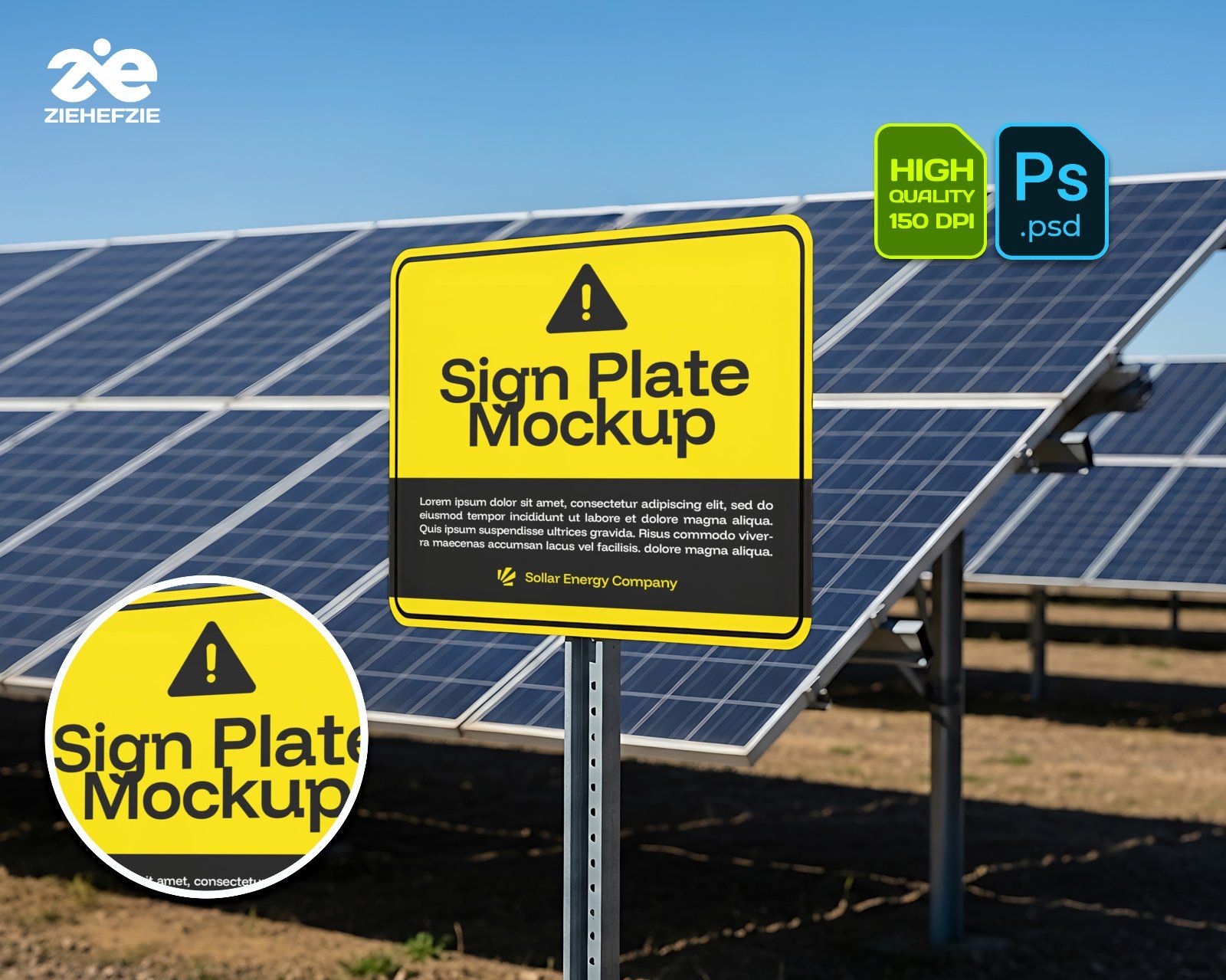Solar Energy & Green Tech Mockup Bundle – 15 Premium PSD Scenes for Renewable Energy Branding